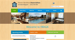 Desktop Screenshot of kingsporthomebuilders.com